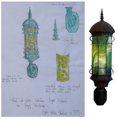 Verde Sketch & Lamp